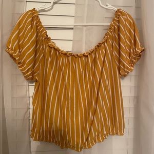 American Eagle Off the Shoulder Shirt